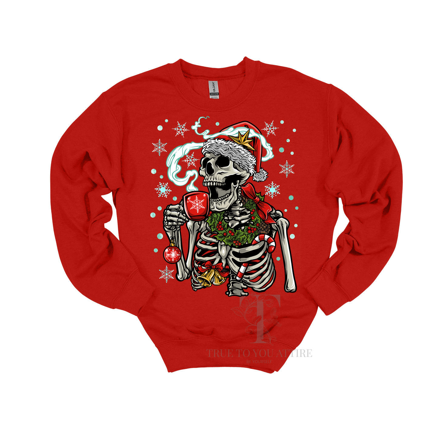 Christmas skeleton
